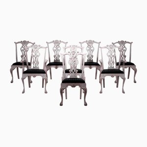 Large Vintage Chairs, Set of 8-SA-1231790