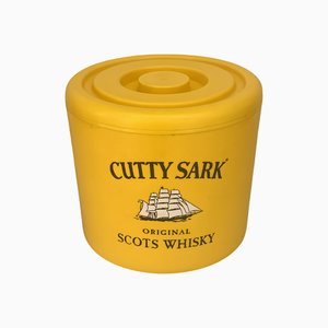 Large Vintage Cutty Sark Yellow Ice Bucket-WUW-2028038