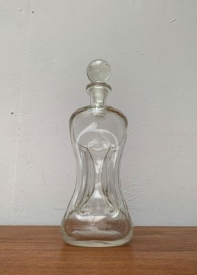 Large Vintage Danish Glass Kluk Kluk Bottle from Holmegaard, 1970s-UAH-1436252