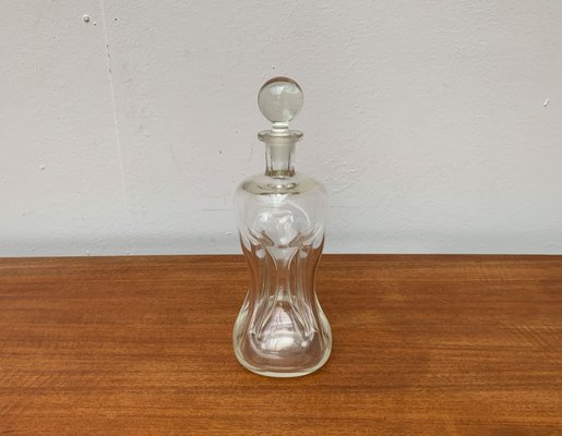 Large Vintage Danish Glass Kluk Kluk Bottle from Holmegaard, 1970s-UAH-1436252