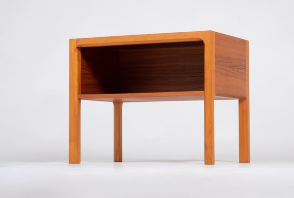 Large Vintage Danish Nightstand in Teak, 1960s-ZGQ-1378717