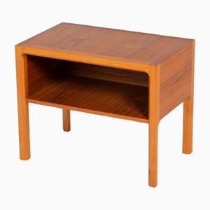 Large Vintage Danish Nightstand in Teak, 1960s-ZGQ-1378717