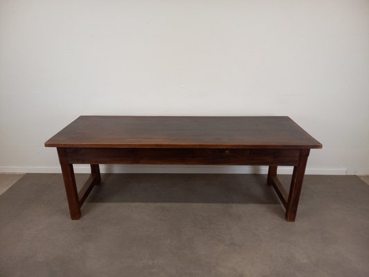 Large Vintage Farm Table, 1960s-TUK-2041364