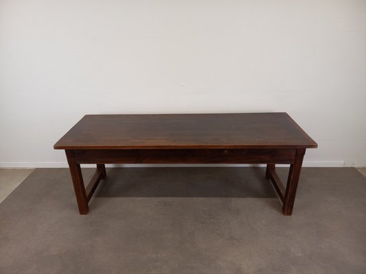 Large Vintage Farm Table, 1960s-TUK-2041364