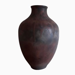 Large Vintage Fat Lava Ceramic Vase, 1970s-HOI-1344511