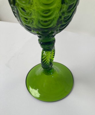 Large Vintage Handcrafted Murano Glass Chalice in the Style of Carlo Scarpa, 1950s-TKI-956056