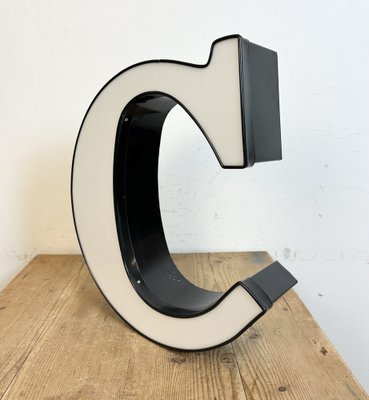 Large Vintage Illuminated Letter C, 1970s-CGF-1731833