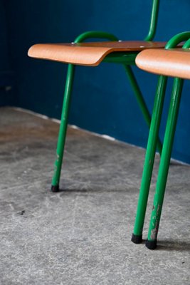 Large Vintage Industrial Stackable Chairs, Set of 30-AIU-2022944