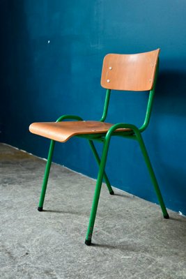 Large Vintage Industrial Stackable Chairs, Set of 30-AIU-2022944