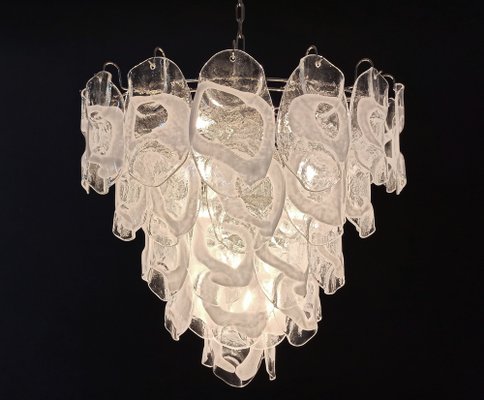 Large Vintage Italian Murano Chandelier from Vistosi, 1990s-FHZ-1276848