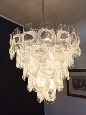 Large Vintage Italian Murano Chandelier from Vistosi, 1990s-FHZ-1276848