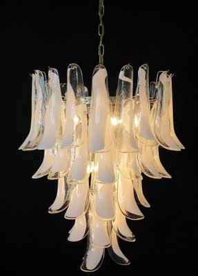 Large Vintage Italian Murano Chandelier with 52 Glass Petals, 1970s-MBH-1032731