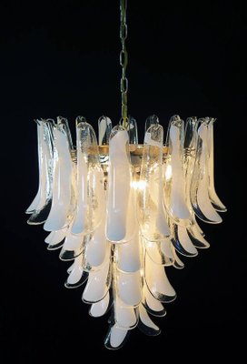 Large Vintage Italian Murano Chandelier with 52 Glass Petals, 1970s-MBH-1032731