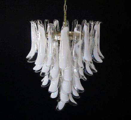 Large Vintage Italian Murano Chandelier with 52 Glass Petals, 1970s-MBH-1032731