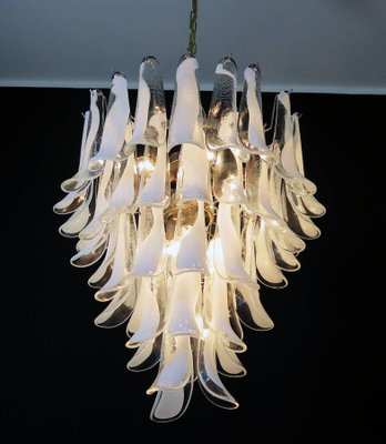 Large Vintage Italian Murano Chandelier with 52 Glass Petals, 1970s-MBH-1032731