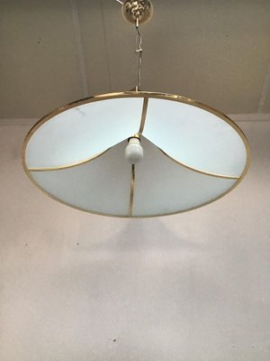 Large Vintage Italian Pendant Lamp in Murano Glass from Fontana Arte-SU-632310