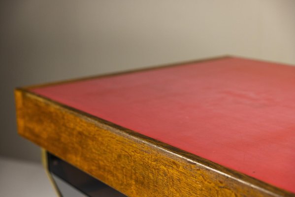 Large Vintage Italian Shop Counter in Pink and Blue with Glass Panels, 1960s-UQV-2038002