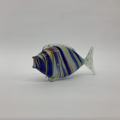 Large Vintage Murano Glass Fish, 1980s-BGP-1189933