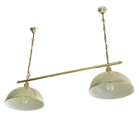 Large Vintage Pendant Light in Brass, 1960s-GUT-2036710