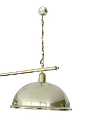 Large Vintage Pendant Light in Brass, 1960s-GUT-2036710