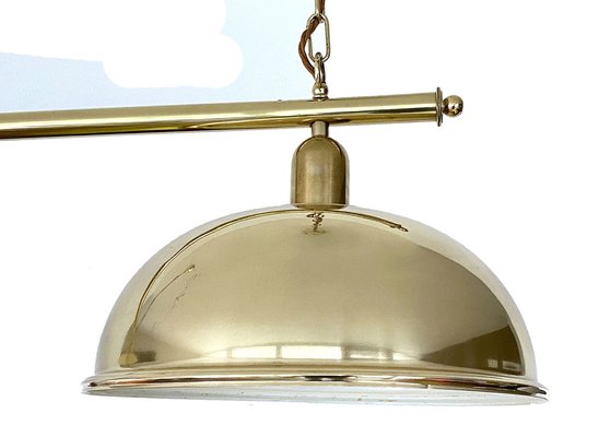 Large Vintage Pendant Light in Brass, 1960s-GUT-2036710