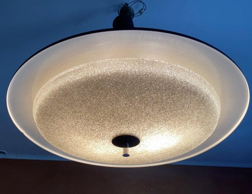 Large Vintage Suspension Ceiling Lamp-DY-1317197