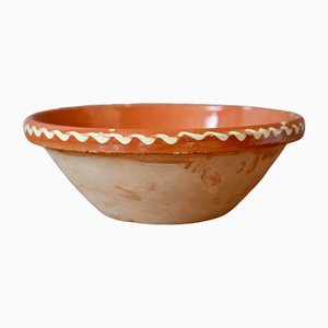 Large Vintage Terracotta Bowl-AIU-1786440