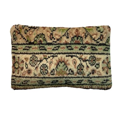 Large Vintage Turkish Handmade Rug Cushion Cover-AIV-1304476