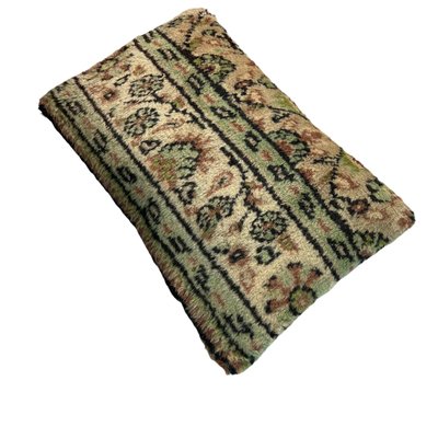 Large Vintage Turkish Handmade Rug Cushion Cover-AIV-1304476