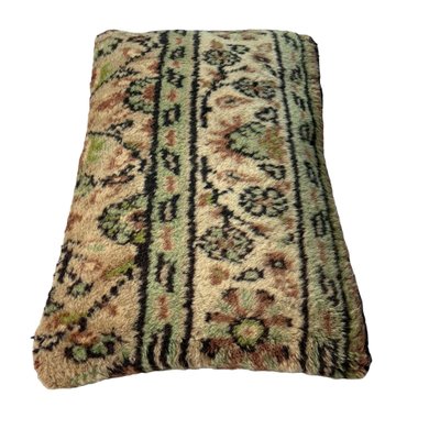 Large Vintage Turkish Handmade Rug Cushion Cover-AIV-1304476