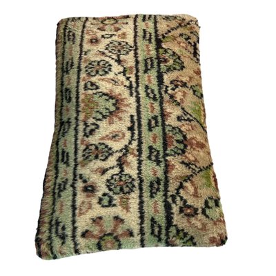 Large Vintage Turkish Handmade Rug Cushion Cover-AIV-1304476