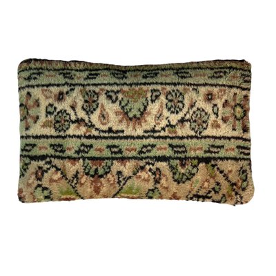 Large Vintage Turkish Handmade Rug Cushion Cover-AIV-1304476