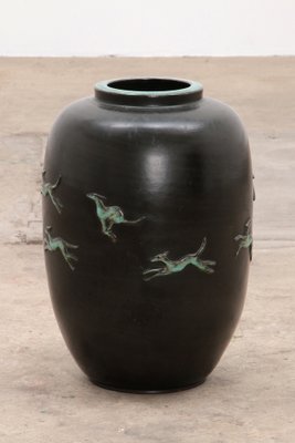 Large Vintage Vase attributed to Ugo Zaccagnini, Italy, 1950s-EZZ-1740237