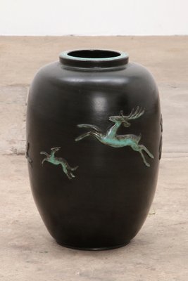 Large Vintage Vase attributed to Ugo Zaccagnini, Italy, 1950s-EZZ-1740237