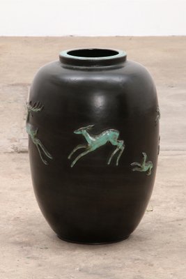 Large Vintage Vase attributed to Ugo Zaccagnini, Italy, 1950s-EZZ-1740237