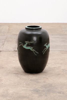 Large Vintage Vase attributed to Ugo Zaccagnini, Italy, 1950s-EZZ-1740237