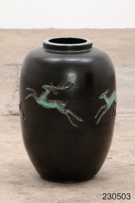 Large Vintage Vase attributed to Ugo Zaccagnini, Italy, 1950s-EZZ-1740237