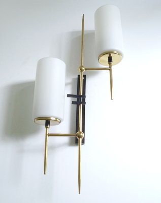 Large Vintage Wall Lights from Lunel, 1960s, Set of 2-GUT-2027974