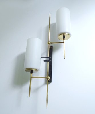 Large Vintage Wall Lights from Lunel, 1960s, Set of 2-GUT-2027974