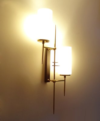 Large Vintage Wall Lights from Lunel, 1960s, Set of 2-GUT-2027974