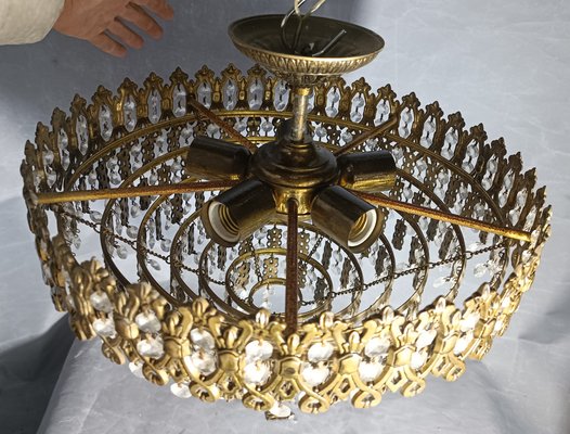 Large Vintage Waterfall Chandelier-ZVO-1792263