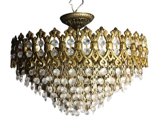 Large Vintage Waterfall Chandelier-ZVO-1792263