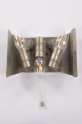 Large Wall Lamp with Ice Glass Made by J.T. Kalmar,1960s-EZZ-1323839