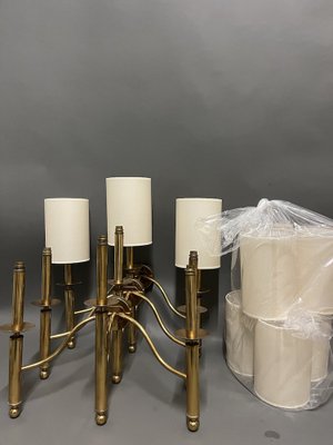 Large Wall Lights from Maison Roche, 1970s, Set of 3-EK-1773186