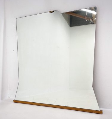 Large Wall Mirror attributed to Santambrogio & De Berti, Italy, 1960s-TZ-1738105