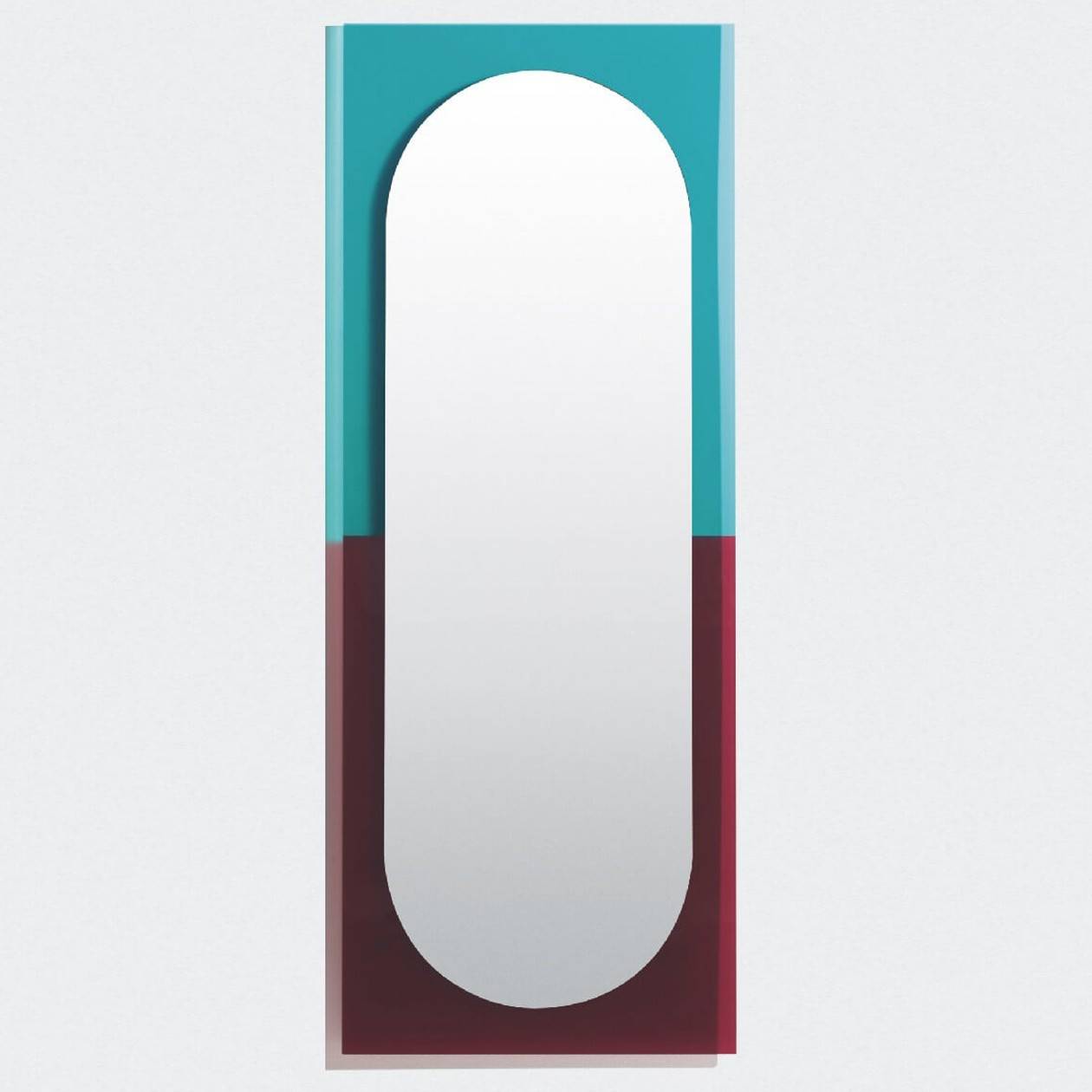 Wander LARGE - Framed Wall-Mounted Mirror by Petite Friture