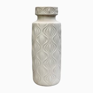 Large White Floor Vase by Scheurich, West Germany, 1960s-MJY-1148701