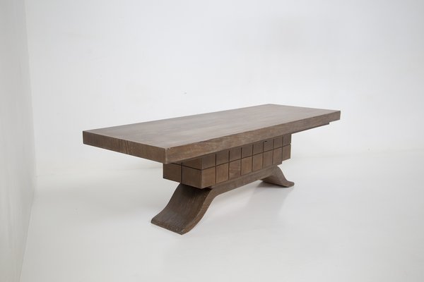 Large Wooden Dining Table attributed to Paolo Buffa, 1950s-RCE-1393706