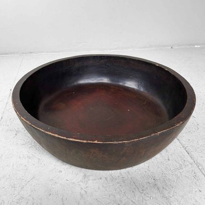 Large Wooden Dough Bowl Japan, 1920s-DWL-1713123