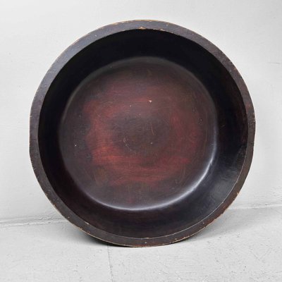 Large Wooden Dough Bowl Japan, 1920s-DWL-1713123